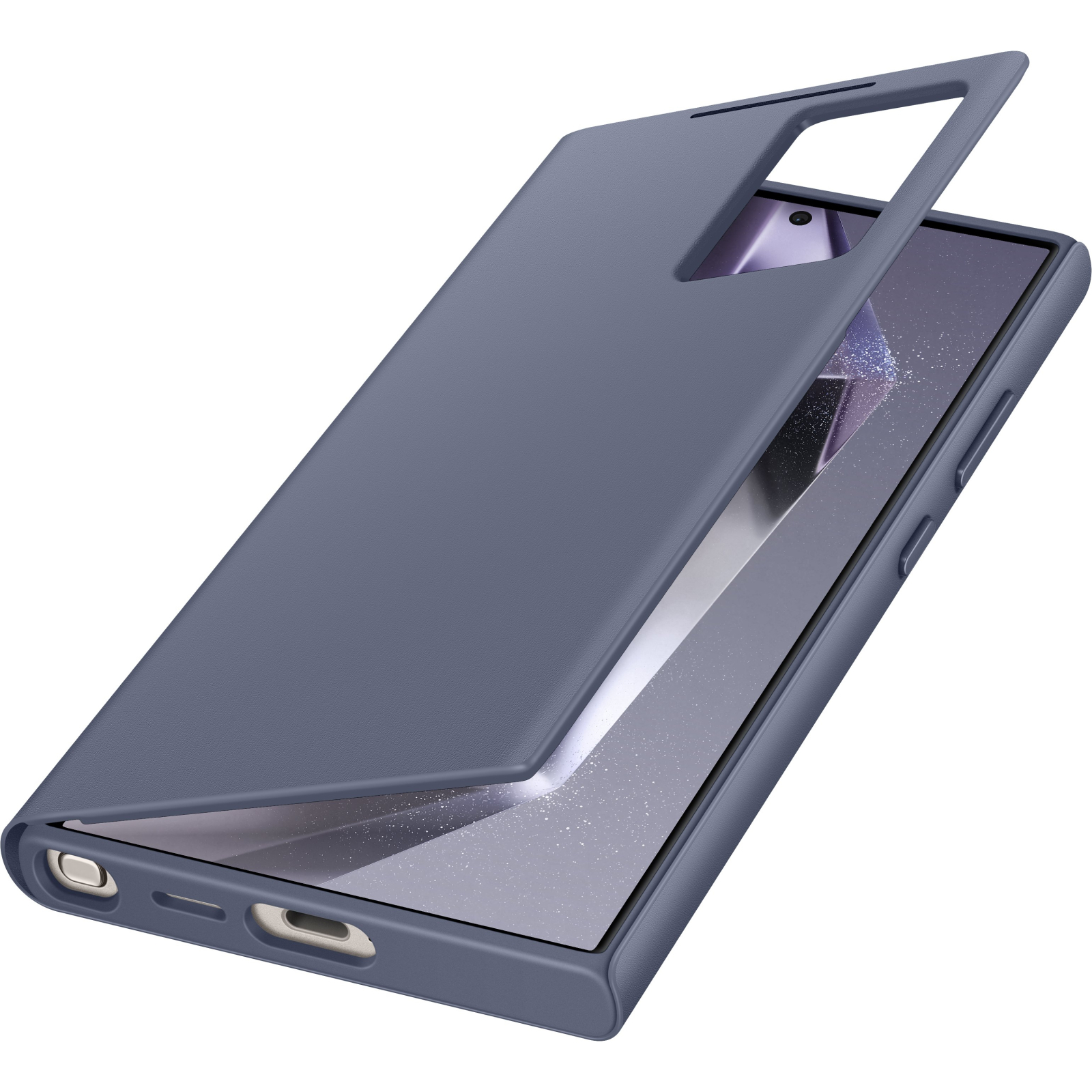 Чехол для мобильного телефона Samsung Galaxy S24 Ultra (S928) Smart View Wallet Case Lime (EF-ZS928CGEGWW) изображение 4