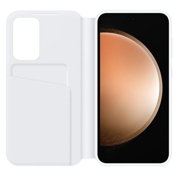 Чохол до мобільного телефона Samsung S23 FE Smart View Wallet Case White (EF-ZS711CWEGWW) зображення 3