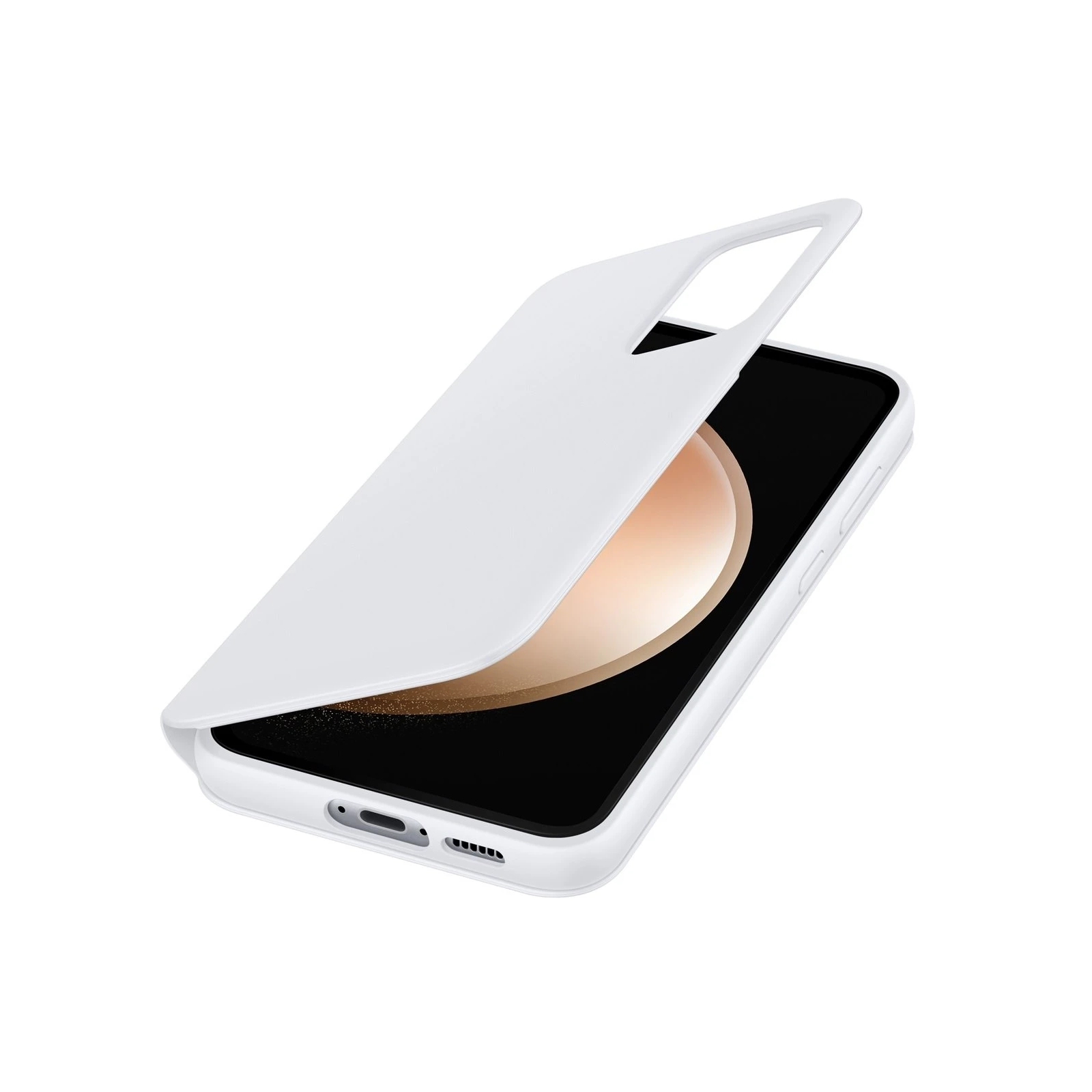 Чохол до мобільного телефона Samsung S23 FE Smart View Wallet Case White (EF-ZS711CWEGWW) зображення 4