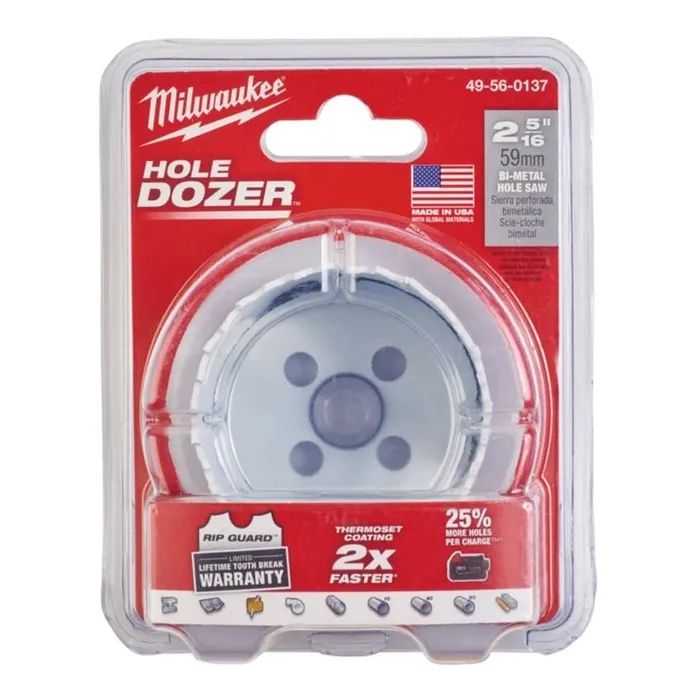 Коронка Milwaukee Bi-Metal 33мм (49560067) изображение 2