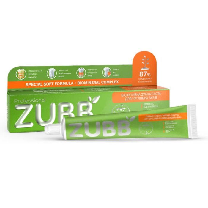 Зубная паста Zubb Для чувствительных зубов 90 г (4820206210104)