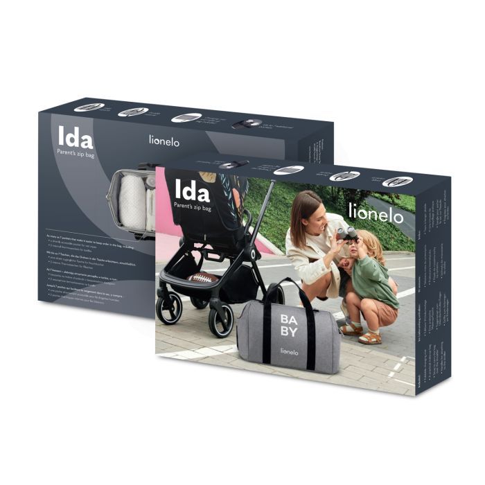 Сумка для мамы Lionelo Ida BLACK ONYX (LO-IDA BLACK ONYX) изображение 7