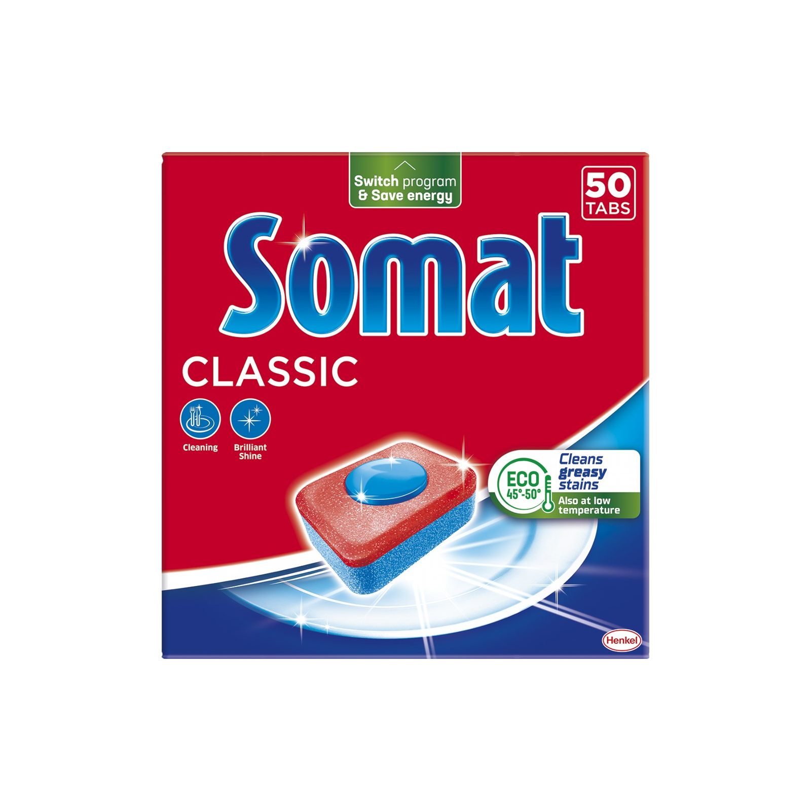 Таблетки для посудомоечных машин Somat Classic 50 шт. (9000101577402)