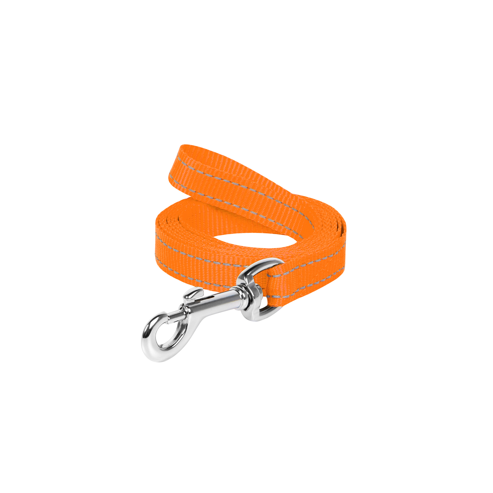 Поводок для собак Dog Extreme из нейлона Ш 25 мм Д 200 см оранжевый (04684) изображение 2