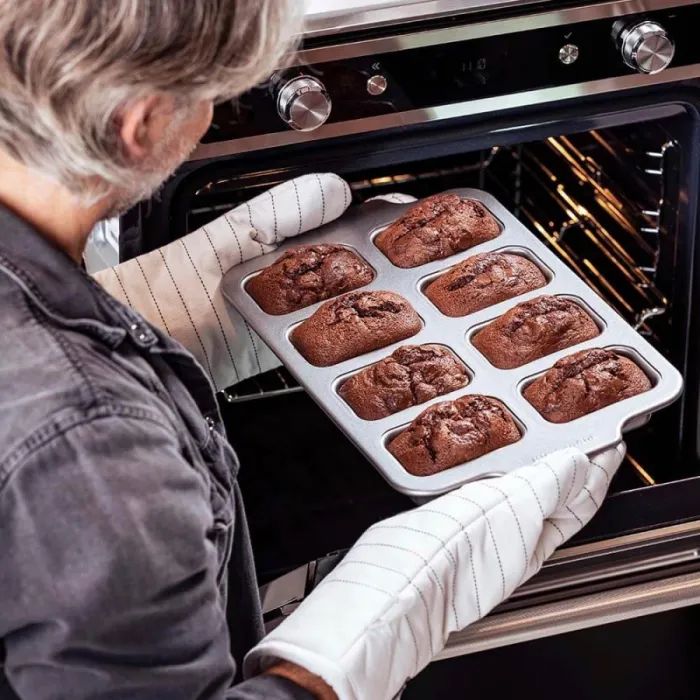 Форма для випікання KitchenAid для кексів на 8 шт прямокутна (CC006068-001) зображення 5