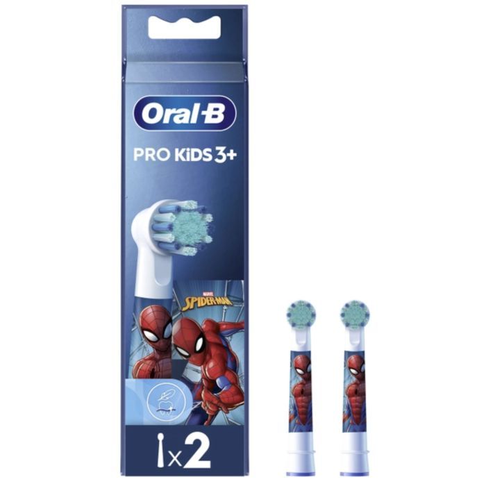 Насадка для зубной щетки Oral-B Kids Людина-павук, 2 шт (8006540805008)