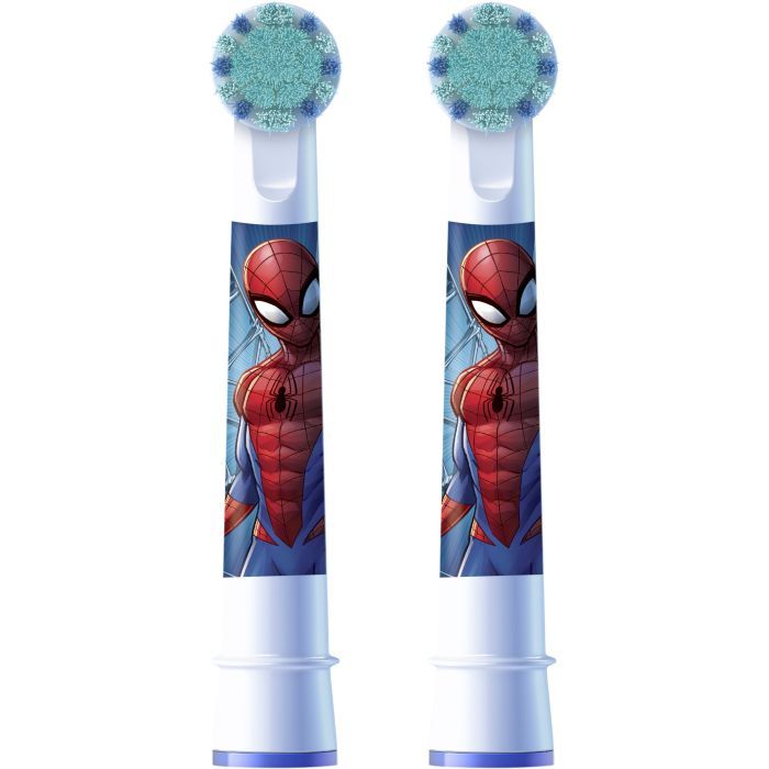 Насадка для зубной щетки Oral-B Kids Людина-павук, 2 шт (8006540805008) изображение 2