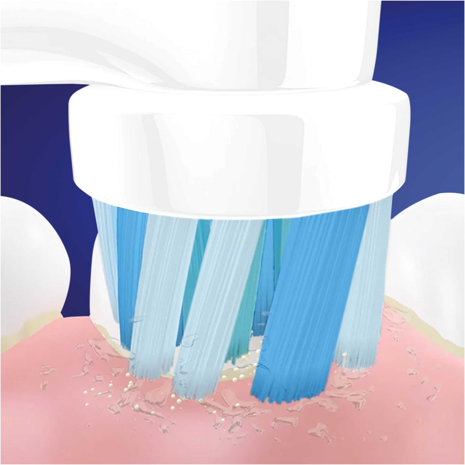Насадка для зубной щетки Oral-B Kids Людина-павук, 2 шт (8006540805008) изображение 3
