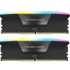 Модуль пам'яті для комп'ютера DDR5 32GB (2x16GB) 6000 MHz Vengeance RGB Black Corsair (CMH32GX5M2E6000C36)