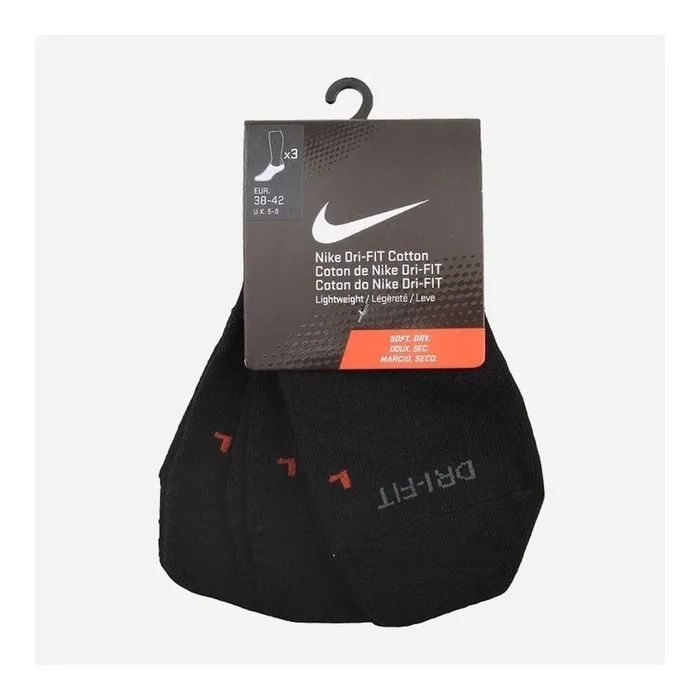 Носки Nike 3ppk Dri Fit Lightweight SX4846-001 34-38 р 3 пари Чорні (883412091381) изображение 2