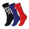 Шкарпетки Nike U NK EVERYDAY PLUS CUSH CREW DH3822-905 38-42 3 пари Чорний/Синій/Червонний (196148147353)