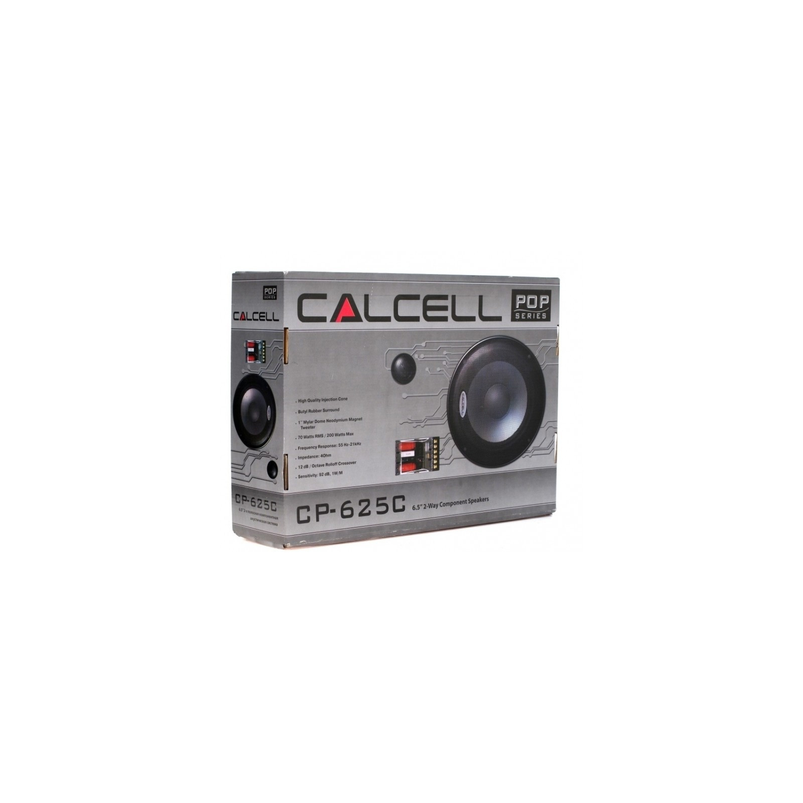 Компонентная акустика Calcell CP-625C изображение 4
