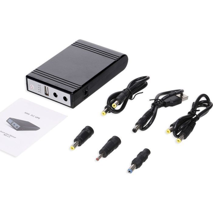 Пристрій безперебійного живлення RCI 38,5Wh з функцією UPS for router, out: 12V/1A & 5V&1A (PS12238W) зображення 4