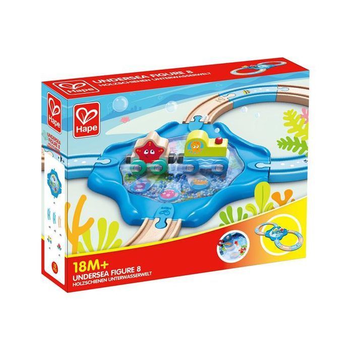 Залізниця Hape Підводний світ 15 елементів (E3827)