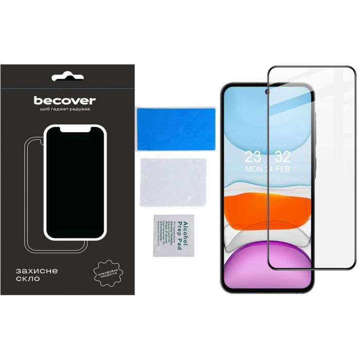 Скло захисне BeCover Samsung Galaxy A55 5G SM-A556 Black (710932) зображення 5
