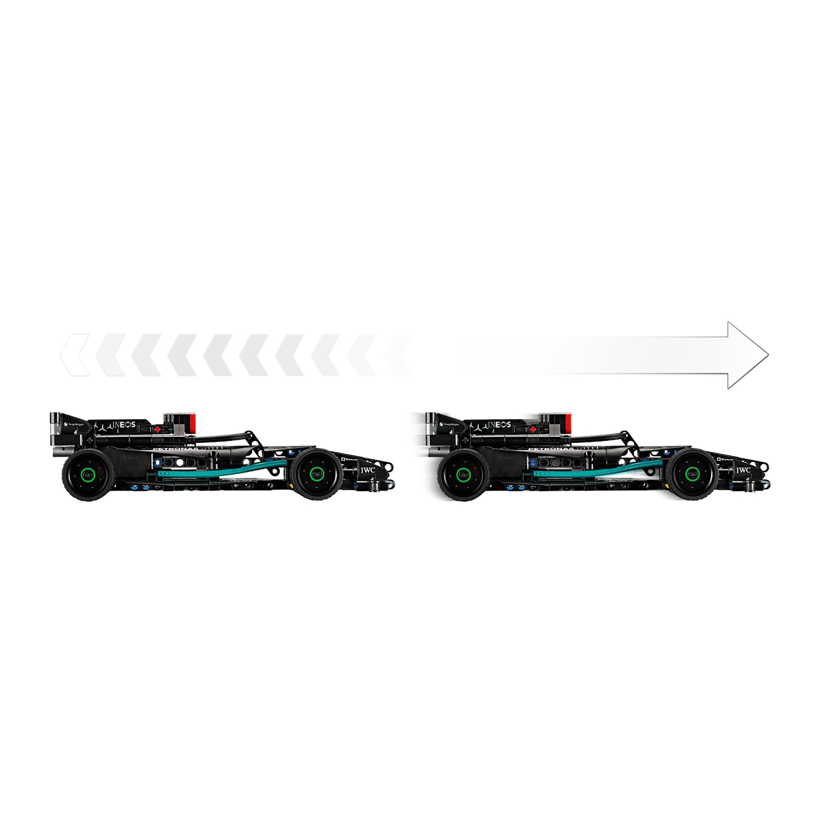 Конструктор LEGO Technic Mercedes-AMG F1 W14 E Performance Pull-Back 240 деталей (42165) изображение 5