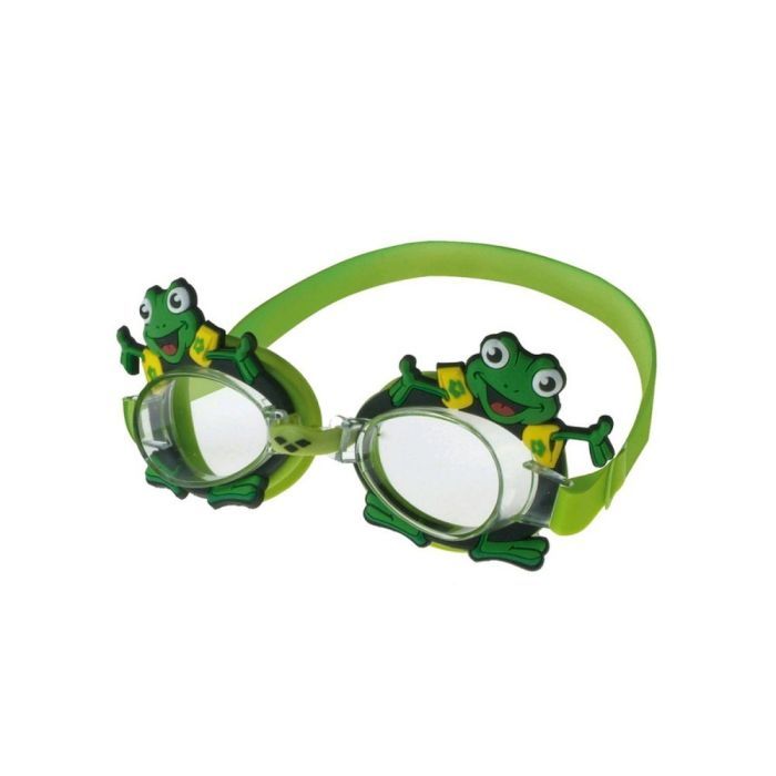 Очки для плавания Arena Bubble Arena World зелений, жабка 92339-020-1 (3568333252321)