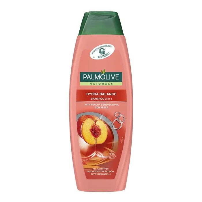 Шампунь Palmolive Naturals 2 в 1 С экстрактом персика 350 мл (8718951577008)