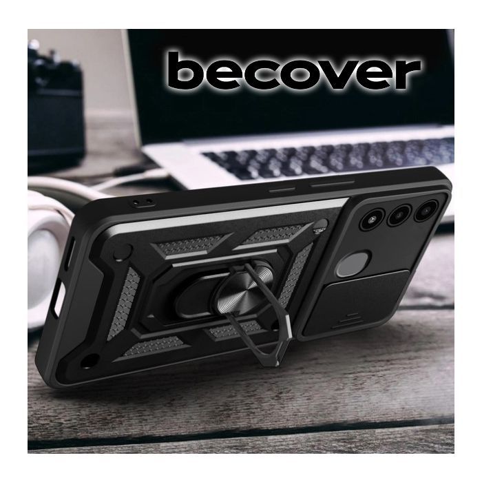 Чохол до мобільного телефона BeCover Military ZTE Blade A53 Black (710699) зображення 3