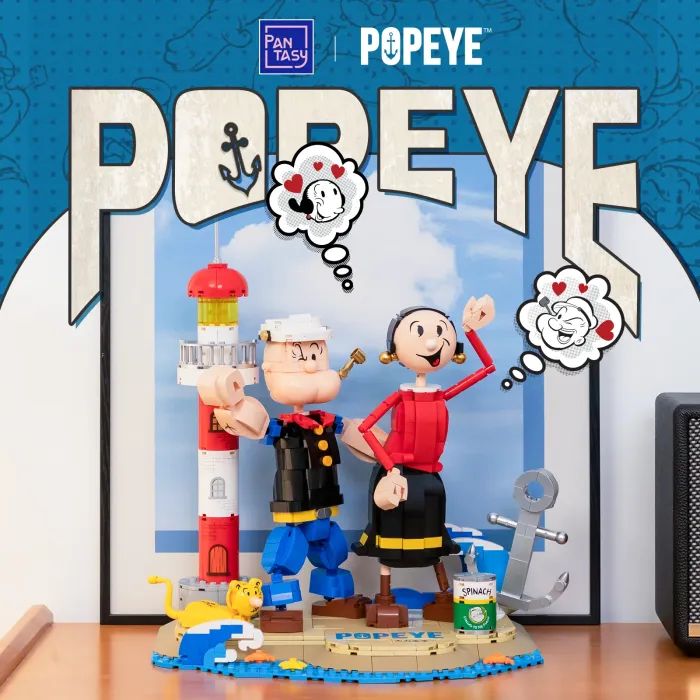 Конструктор Pantasy Popeye Папай з Оливою (86401) зображення 2