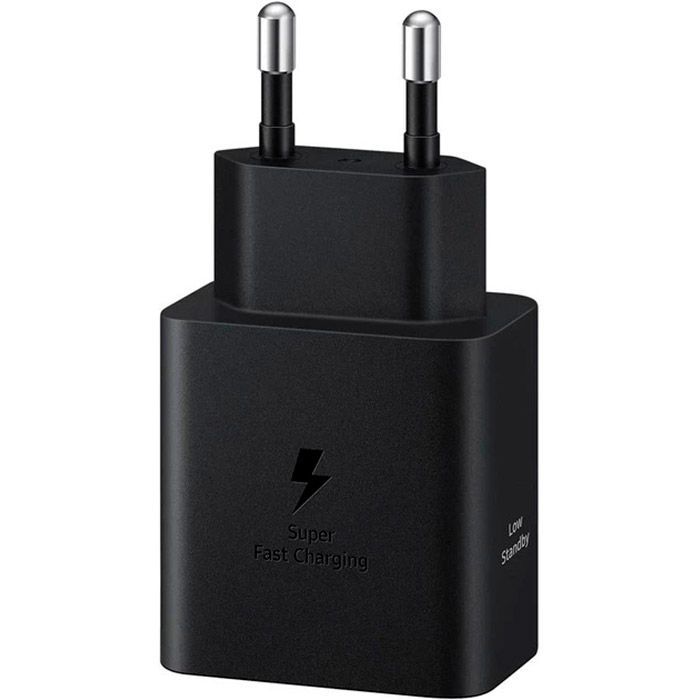 Зарядное устройство Samsung 45W Compact Power Adapter (w C to C Cable) Black (EP-T4511XBEGEU) изображение 3