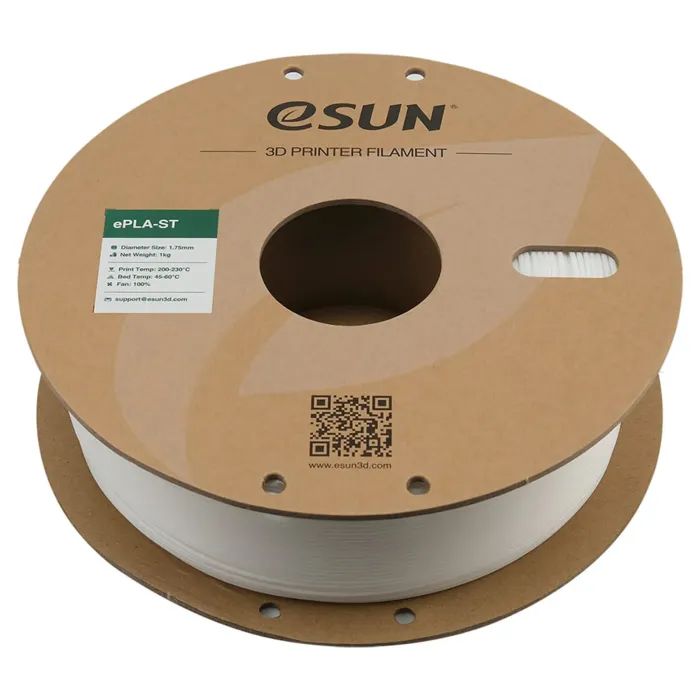 Пластик для 3D-принтера eSUN ePLA-ST 1кг, 1.75мм, natural (EPLA-ST175N1) изображение 2