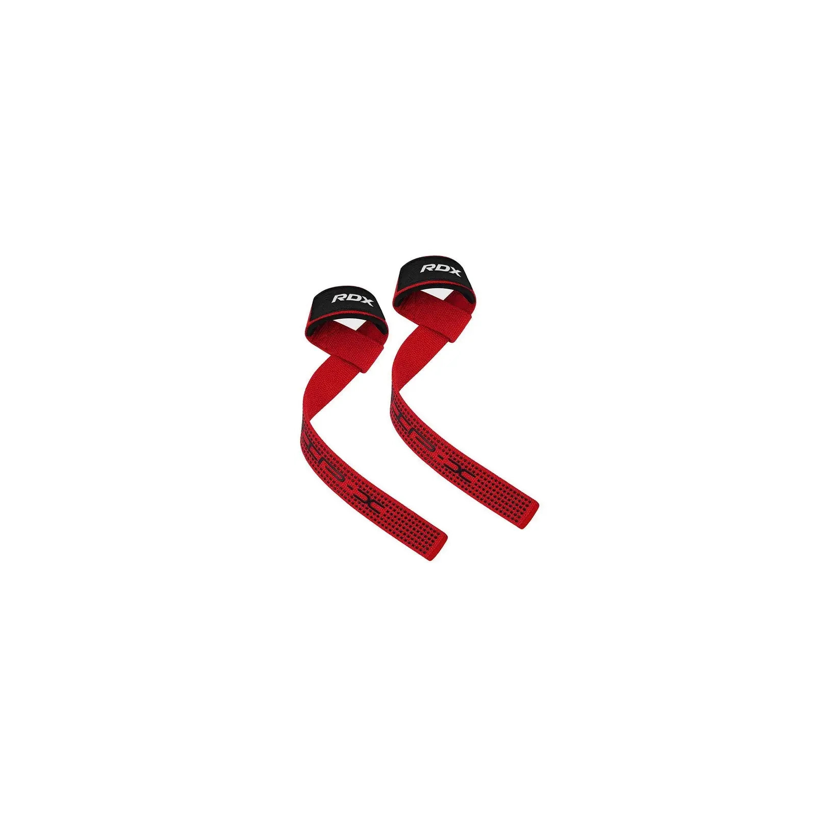 Кистевые лямки RDX S4 Gym Cotton Gel Straps Red Plus (WAC-S4R+) изображение 2