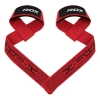 Кистевые лямки RDX S4 Gym Cotton Gel Straps Red Plus (WAC-S4R+) изображение 3