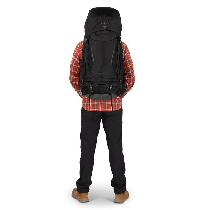 Рюкзак туристичний Osprey Kestrel 68 black L/XL (009.3302) зображення 7