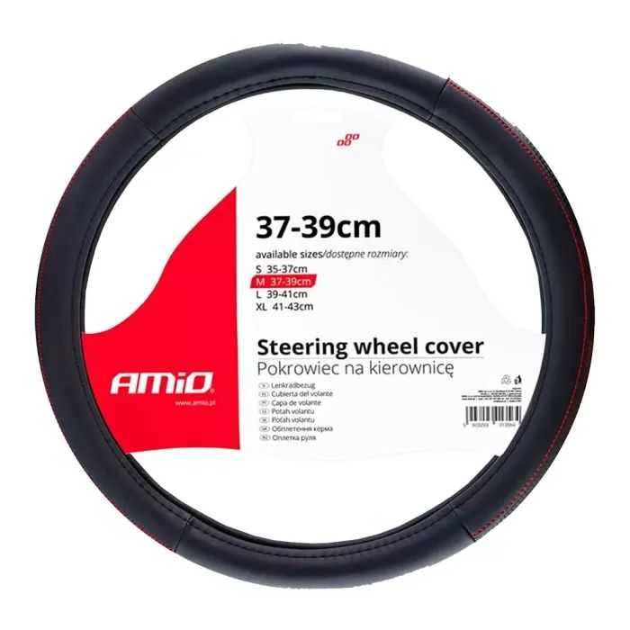 Чехол на руль AMiO SWC-28-M 37-39 см (02565) (025659)