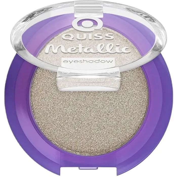 Тени для век Quiss Metallic Eyeshadow 01 (4823097108529)