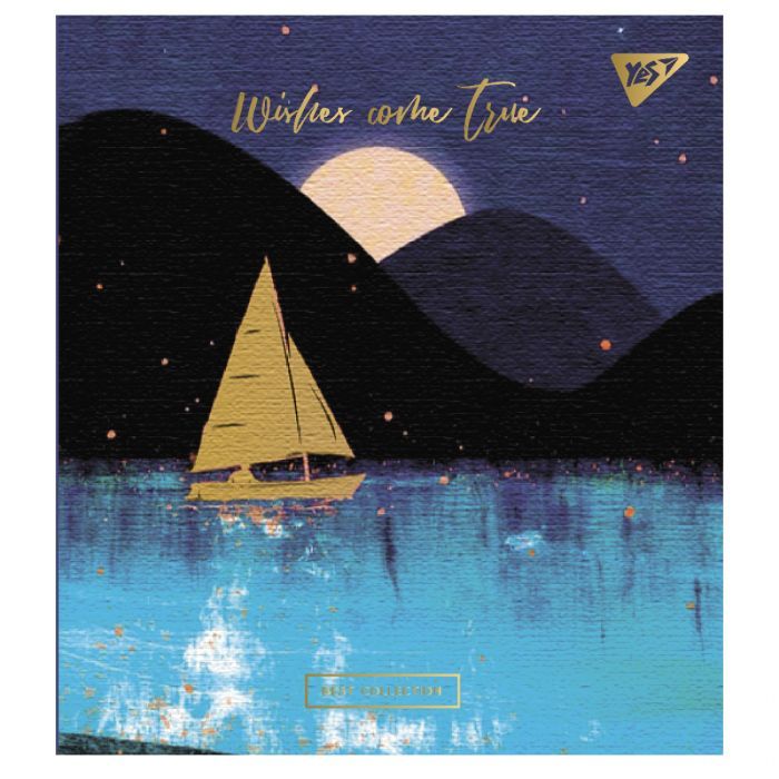 Тетрадь Yes А5 Wishes come true 96 листов клетка (766899) изображение 4