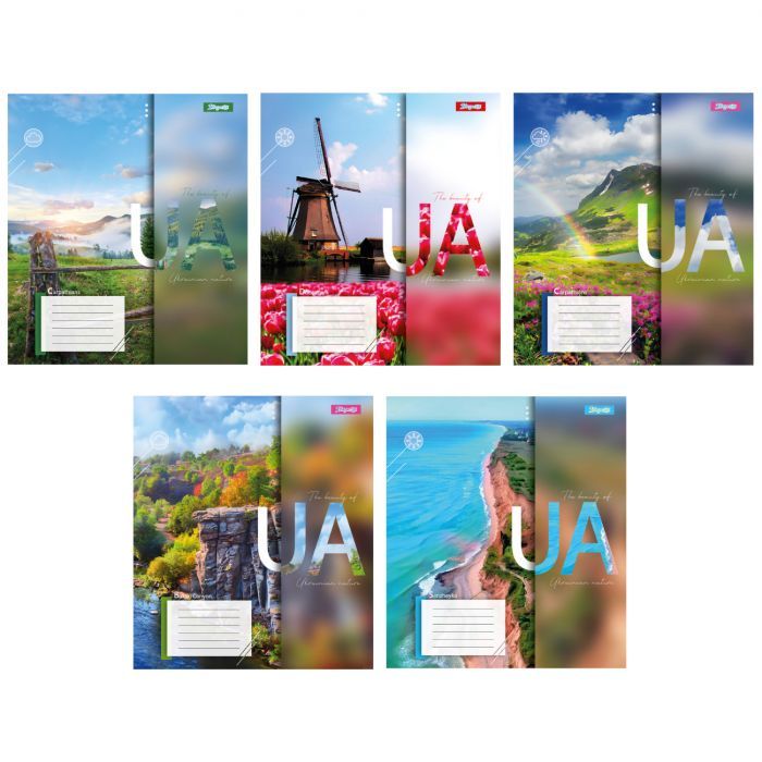 Зошит 1 вересня 1В The beauty of UA 36 аркушів клітинка (767055)