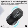 Мышка Promate Ken Wireless/Bluetooth Black (ken.black) изображение 3