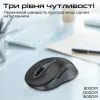 Мышка Promate Ken Wireless/Bluetooth Black (ken.black) изображение 4