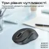 Мишка Promate Ken Wireless/Bluetooth Black (ken.black) зображення 4
