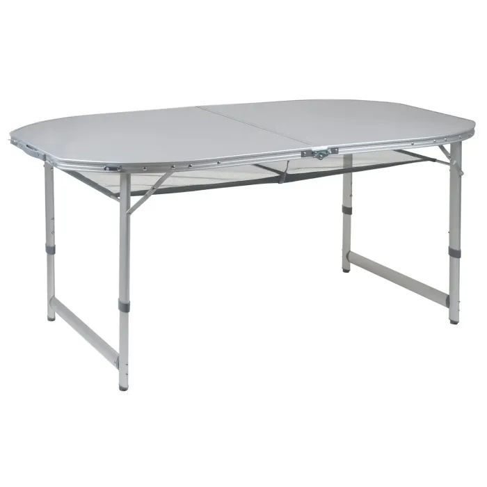 Туристичний стіл Bo-Camp Premium Oval 120x80 cm Grey (1404420)