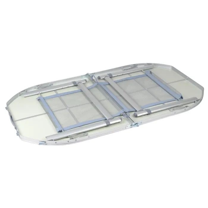 Туристичний стіл Bo-Camp Premium Oval 120x80 cm Grey (1404420) зображення 4