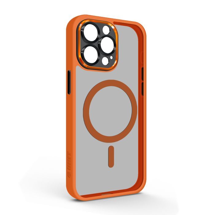 Чехол для мобильного телефона Armorstandart Unit MagSafe SE Apple iPhone 15 Pro Max Black Orange (ARM75363)