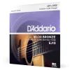Струны для гитары D'Addario 80/20 Bronze Custom Light (11-52) (EJ13) изображение 2