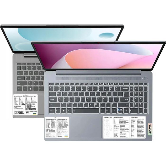 Наклейка на ноутбук SampleZone з гарячими клавішами для Windows +Word\Exel (SZ-BK-ML) зображення 6