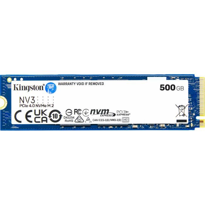 Накопичувач SSD M.2 2280 2TB Kingston (SNV3S/2000G)
