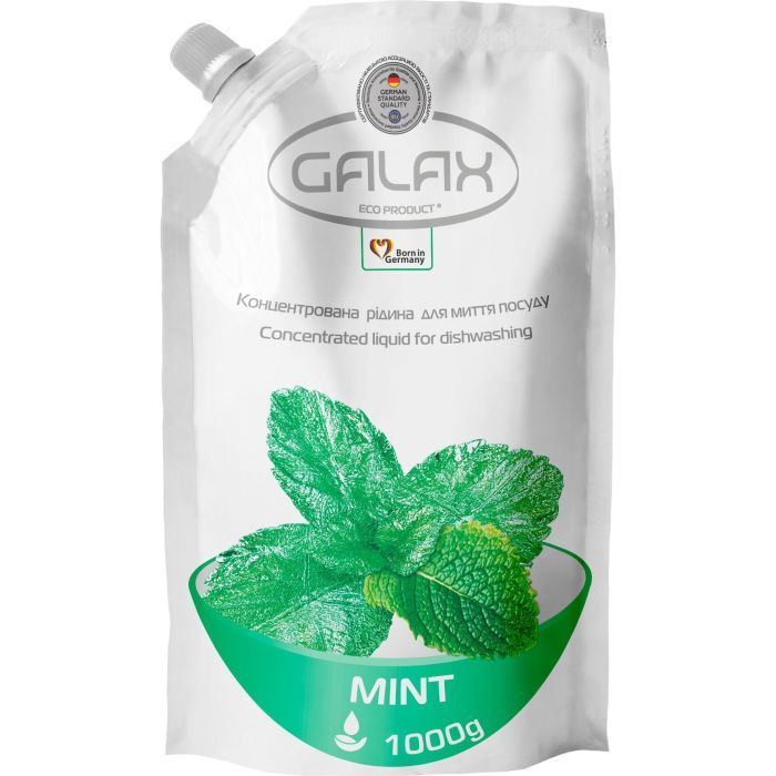 Средство для ручного мытья посуды Galax Мята 1000 г (4260637727473)
