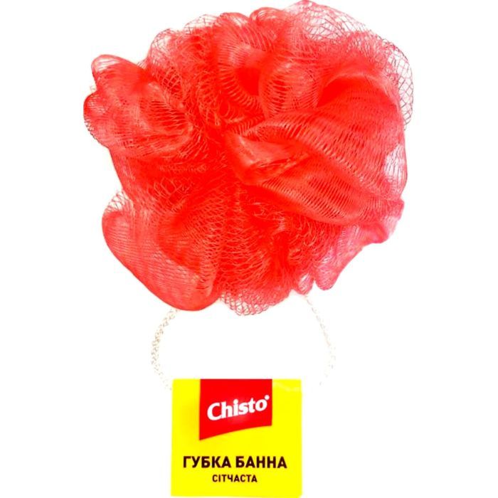 Губка для купання Chisto Класік Сітчаста Колір в асортименті (4820164150900)