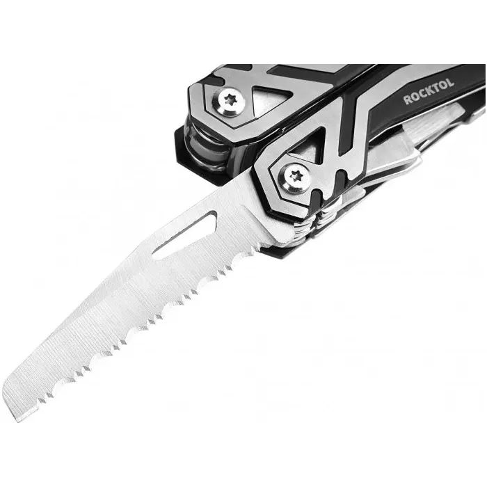 Мультитул Rocktol 21-в-1 з нейлоновим чохлом та бітами (SK01) изображение 6