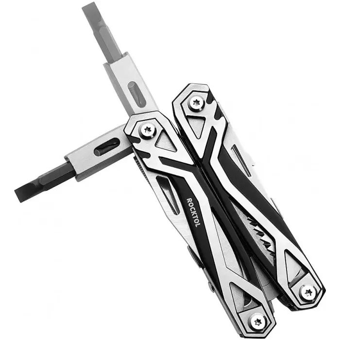 Мультитул Rocktol 21-в-1 з нейлоновим чохлом та бітами (SK01) изображение 8