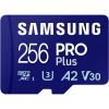 Карта пам'яті Samsung 256 GB microSDXC Pro Plus UHS-I U3 V30 A2 Class 10 + SD-adap (MB-MD256SA/EU) зображення 2