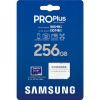 Карта пам'яті Samsung 256 GB microSDXC Pro Plus UHS-I U3 V30 A2 Class 10 + SD-adap (MB-MD256SA/EU) зображення 3
