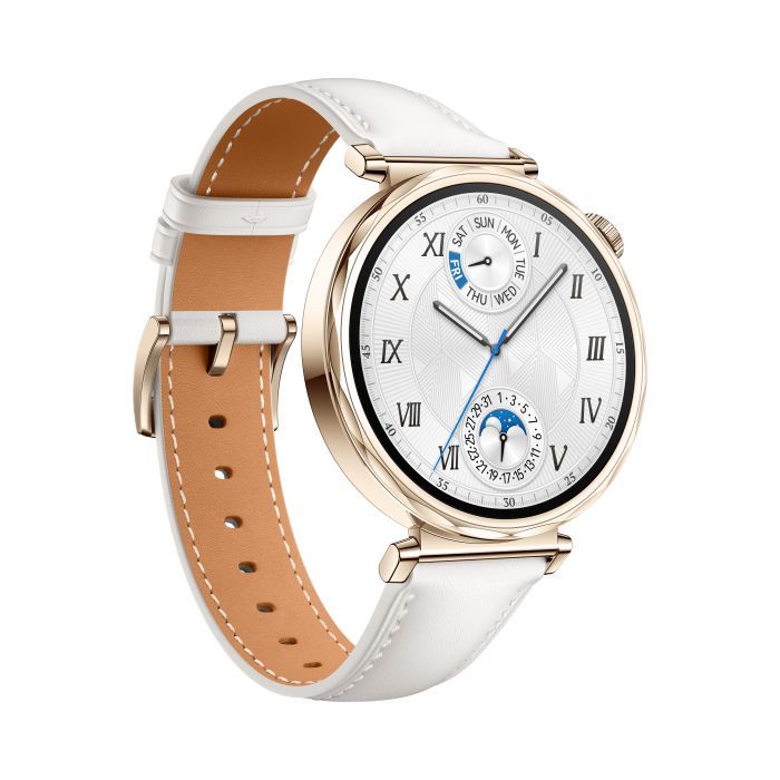 Смарт-часы Huawei WATCH GT 5 41mm White Leather (55020DJT) изображение 3