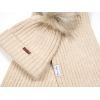 Шапка детская Na с шарфом (NA 1180-48-beige) изображение 4
